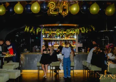 Oslava 20. narozenin – ZONE Bar Praha